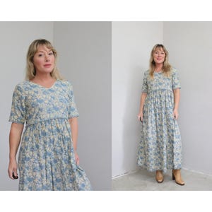 Cornflower Blue Maxi Dress - Etsy