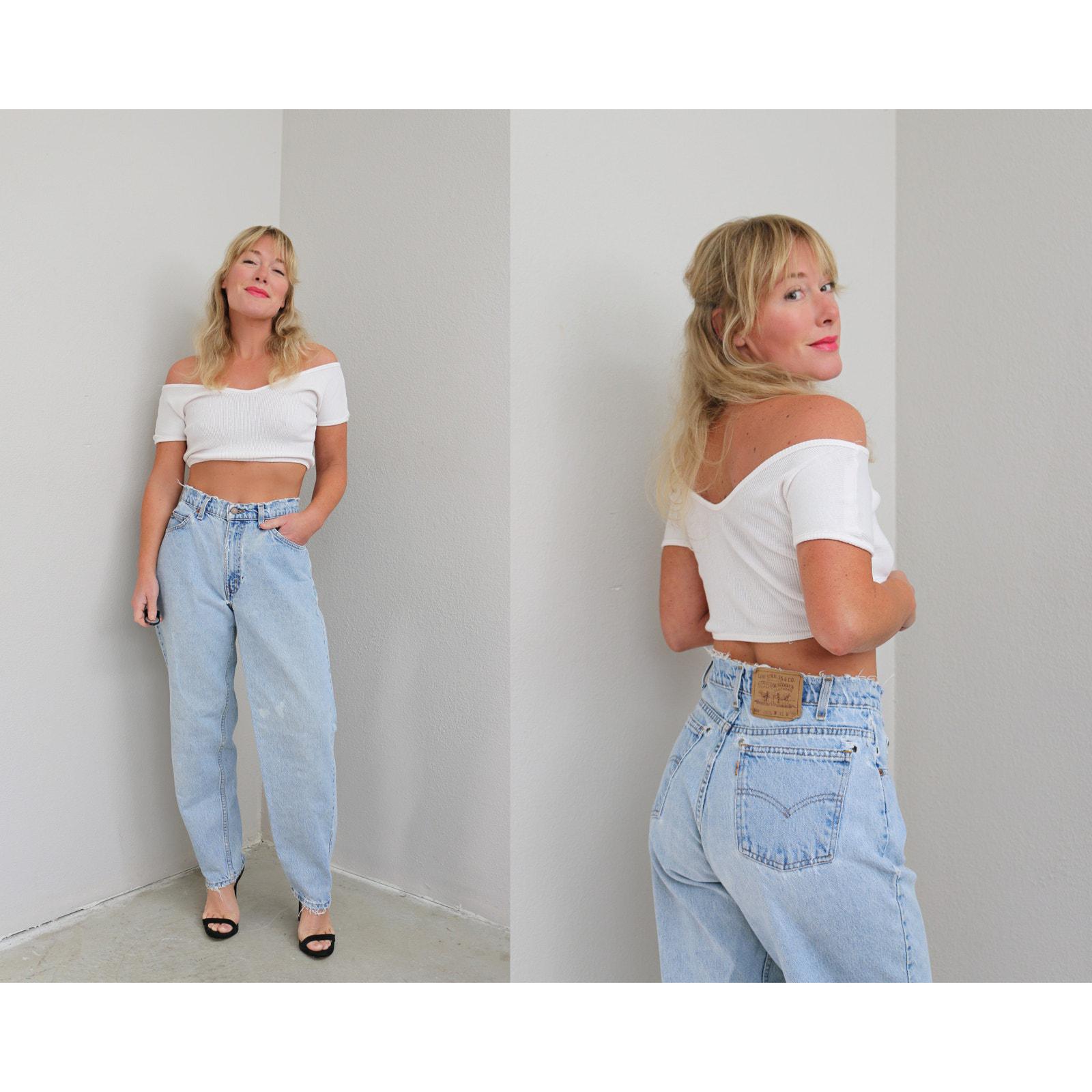 1990's Vintage Levi's 560 Relaxed Loose Fit Distressed Jeans