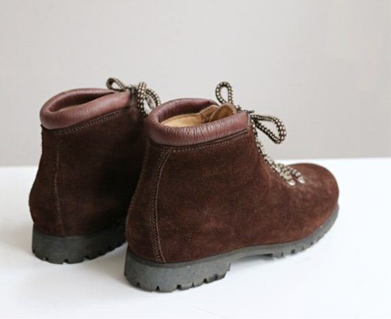 1970's The Alps by Fabiano Suede Hiking Boots // … - image 8