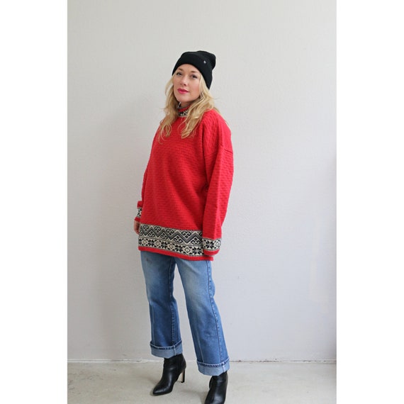 2000's Gap Oversized Winter Wool Sweater // Women… - image 2