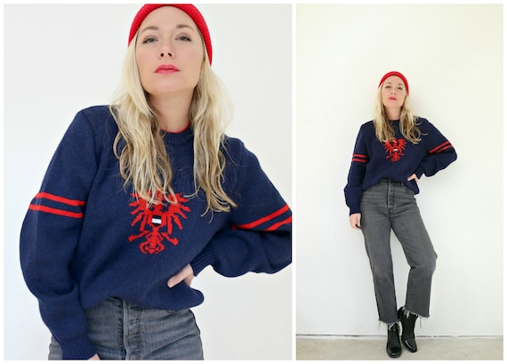 1980s Austrian Phoenix Wool Sweater // Unisex // 2