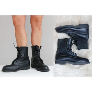 YY 80’s PUNK BOOTS Bootstraps 2 Row Pyramid Studs Studded Punk Belt Harness