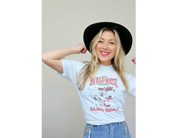 1980's Wild West Nationals Sand Drags T-Shirt //