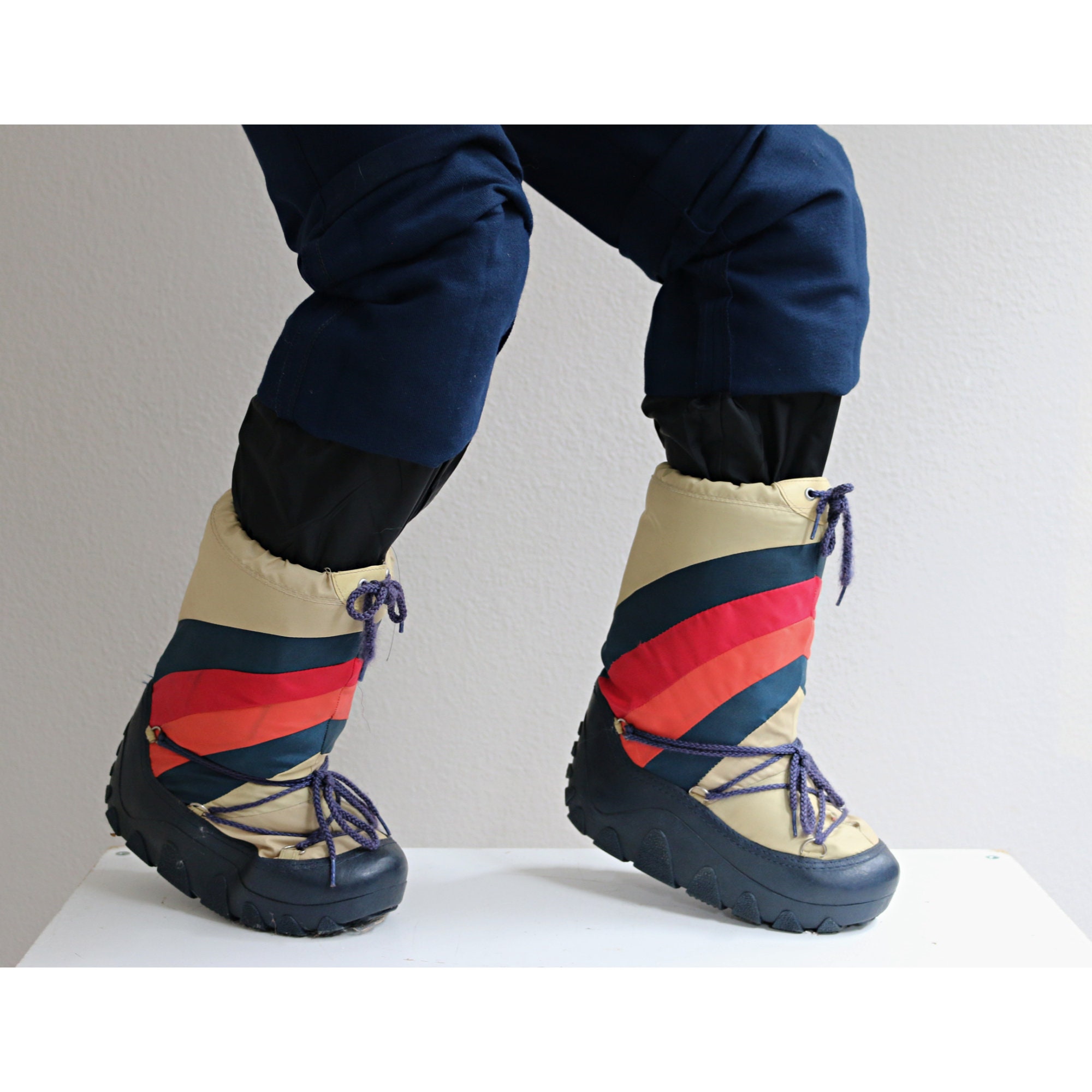 Christian Dior Rasta Moon Snow Boots - 38-40 – Angeles Vintage