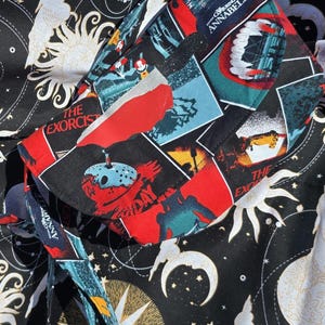 horror poster shoulder bag