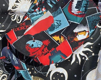 horror poster shoulder bag