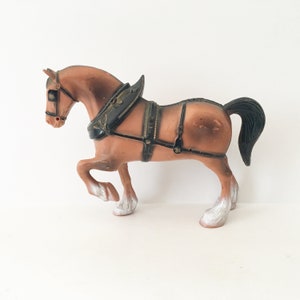 Marchon Horse Horse Figurine Vintage Toy Horse 1988 Horse collectible Black Stallion