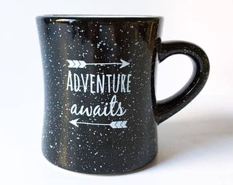 Campfire Mug Adventure Awaits