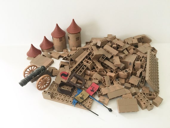plastic castle building blocks