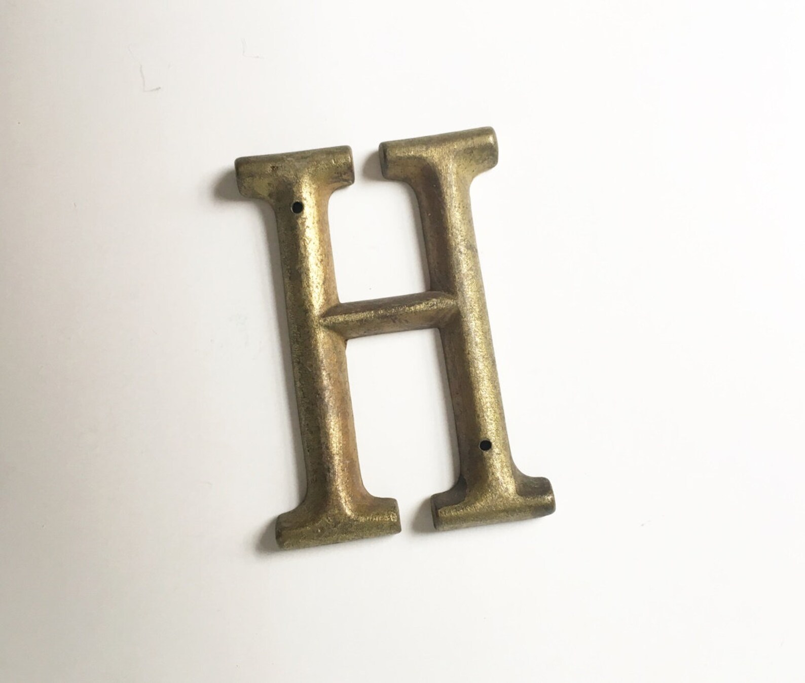 Brass Letters House Letters 3 inch Letter Choice Brass Initial Etsy