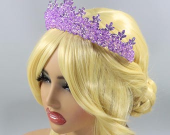 Bridal Crystal Crown ,sparkling Rhinestone Wedding Tiara  display picture 2