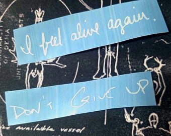 Twenty One Pilots Clancy and Torchbearer Decals (DEMA Letters)