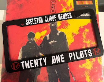 Twenty One Pilots License Plate Frame