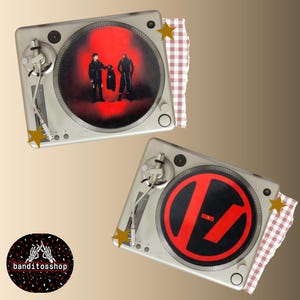 Twenty One Pilots Clancy / Breach 12” Turntable Slipmat (single sided or double sided)