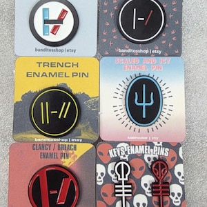 Twenty One Pilots Enamel Pin - Etsy