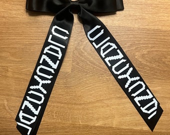 Twenty One Pilots Clancy Satin Hair Bow (Clip) (multiple colors)