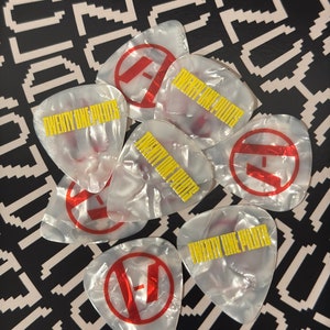Twenty One Pilots Tyler Joseph Clancy plectrum (dubbelzijdig)