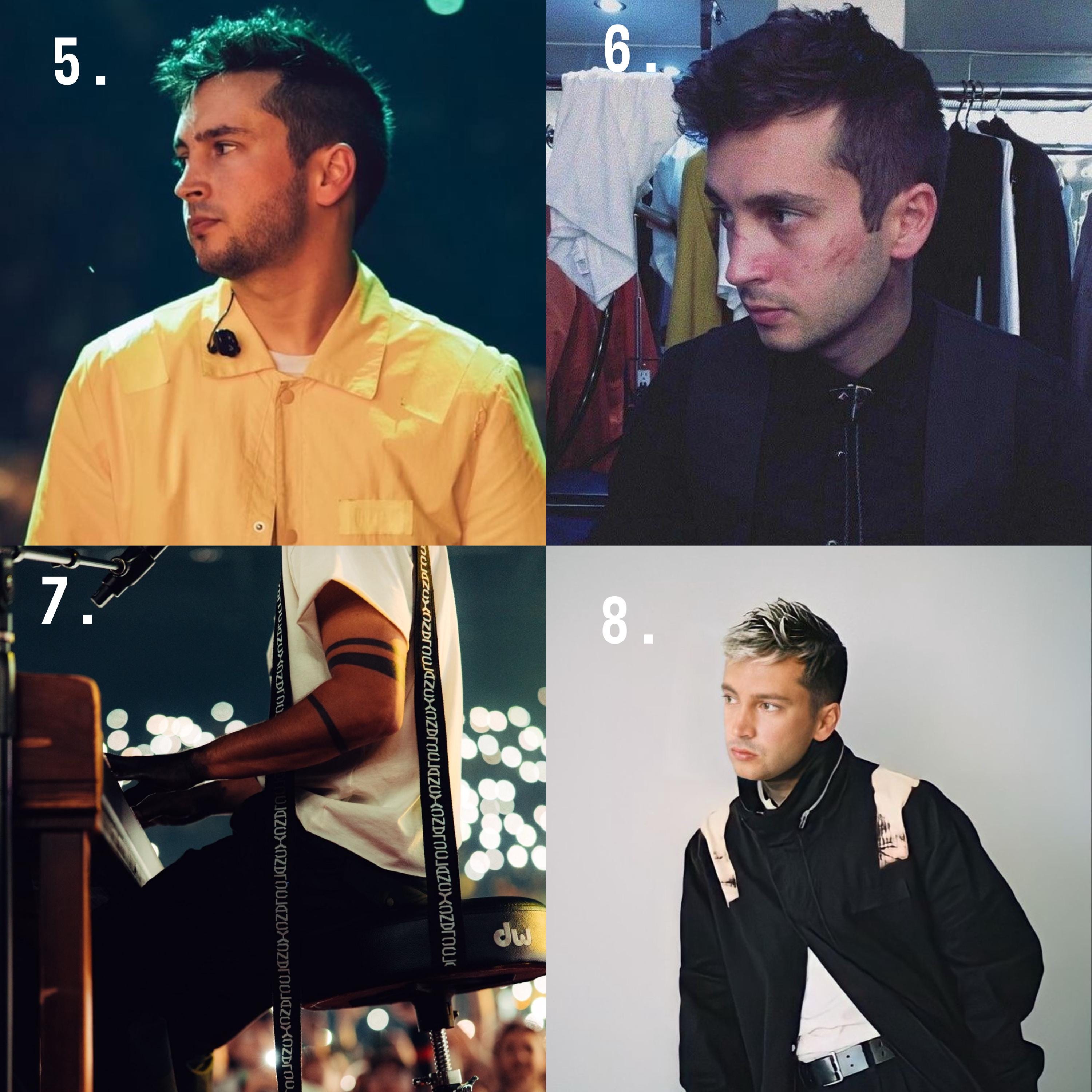 Tyler Sided Tyler Joseph (twenty One Pilots) Selfie Car Air Freshener (double Sided ...