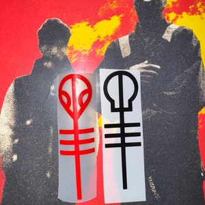 Twenty One Pilots Skeleton and Alien Duo Sticker Pack