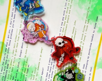 Homestuck Beta Kids Linking Charm