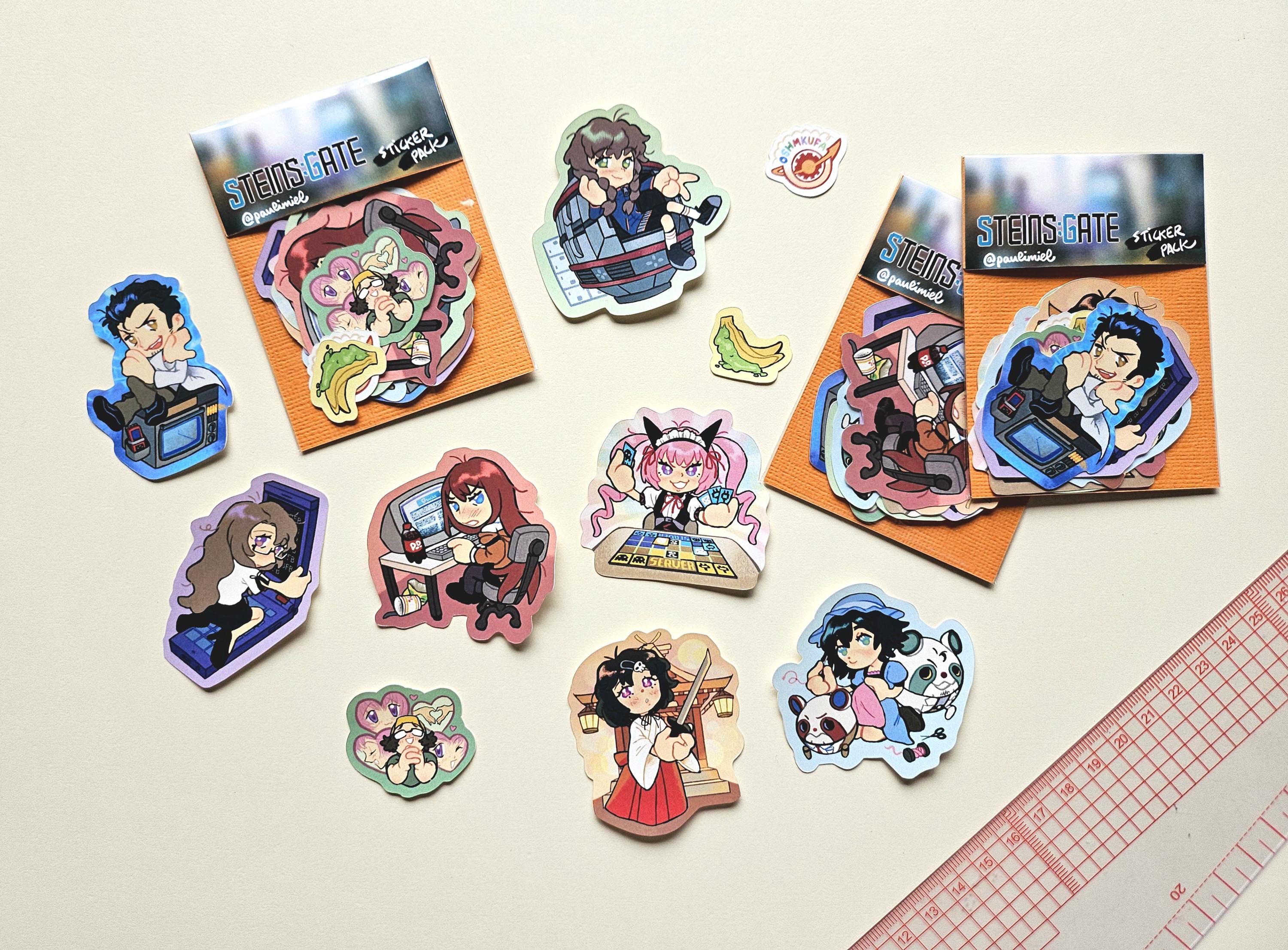 Steins;gate: Sticker Pack - Etsy