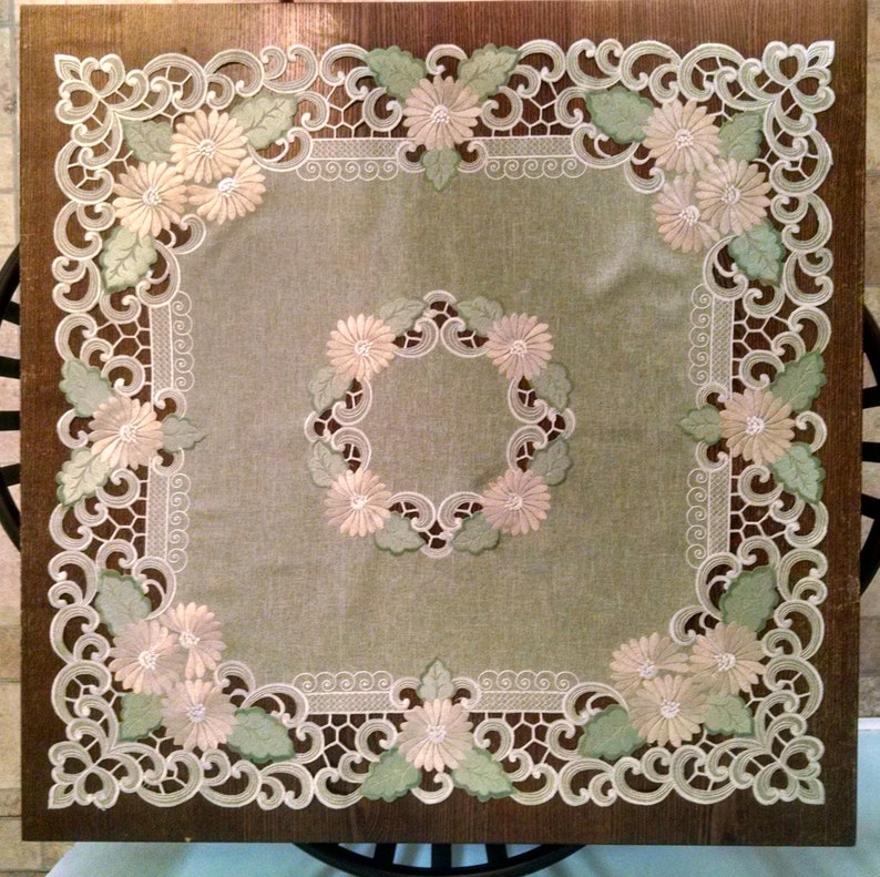 Table Runner Dresser Scarf Place Mat Table Cloth or Doily Etsy