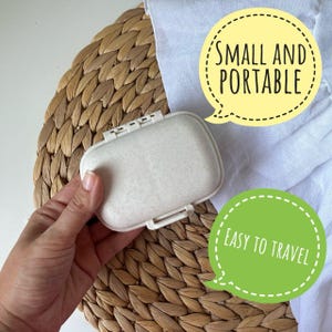Farmacia tascabile / Organizzatore di medicinali / Porta pillole da viaggio / Porta pillole giornaliero settimanale per borsa / Porta pillole Mini kit di pronto soccorso di emergenza /