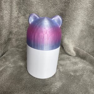 Cat Ear Container 3D Print Mini Storage Box Organization