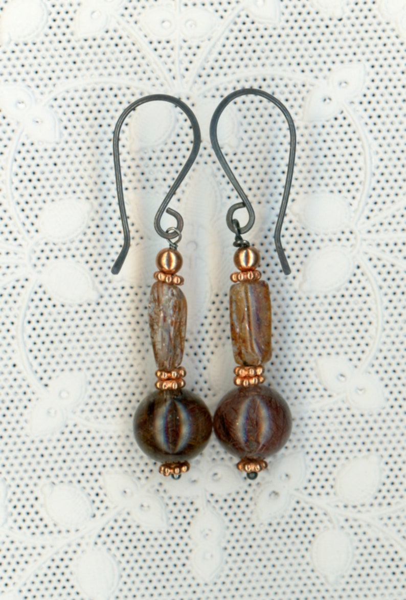 AAA Brazilian Copper Rutile Quartz and Copper