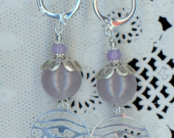 Eye of Horus and Natural Lavender Jade