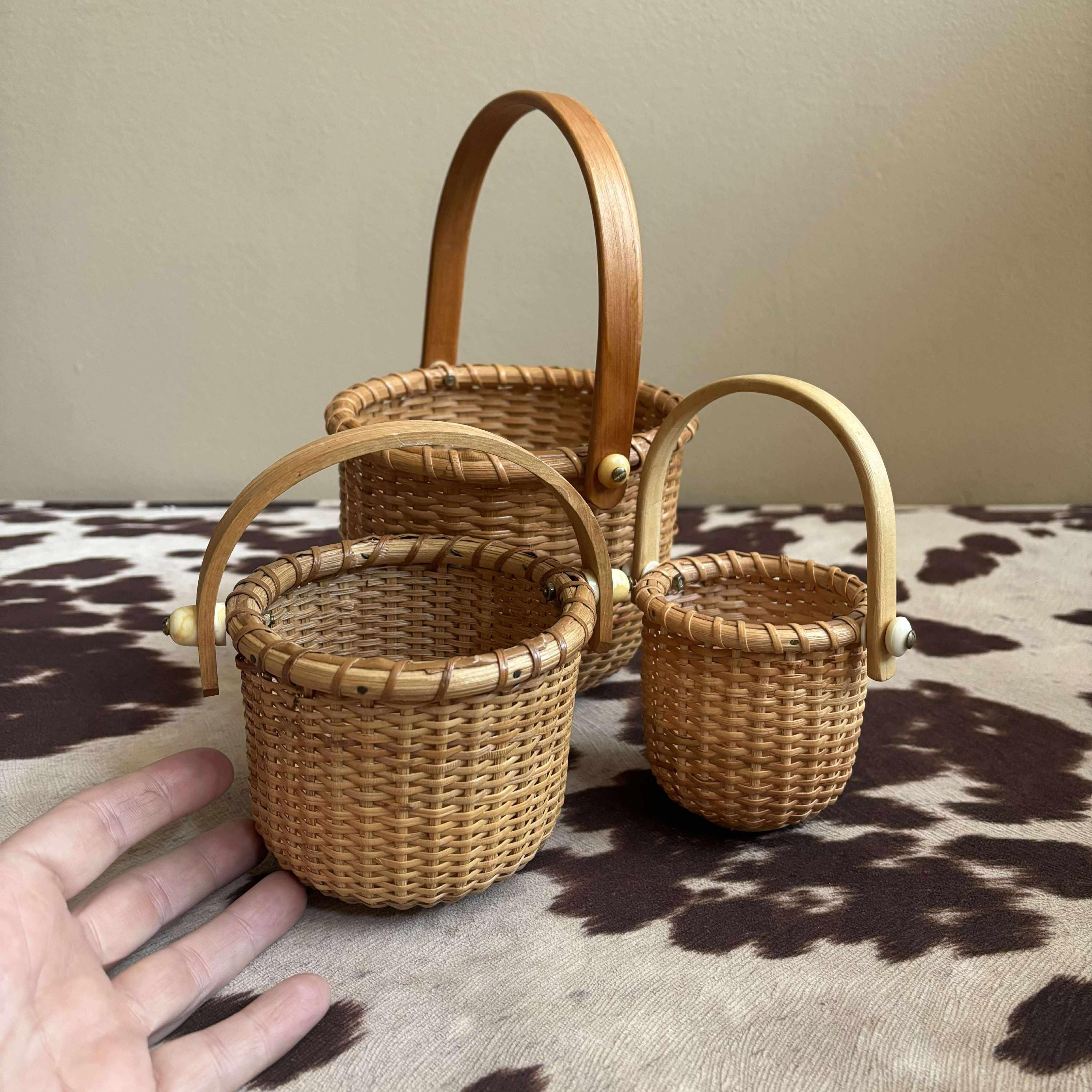 Vintage Nantucket Basket - Etsy