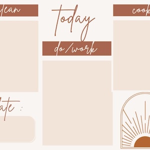Cleaning Schedule & Daily Routine Charts Template - Etsy