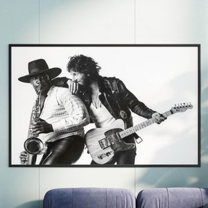 Bruce Springsteen Canvas, pôster Born To Run, pôster Bruce Springsteen, pôster da capa do álbum Born to Run, arte da parede da tela da capa do álbum