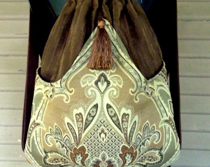 Brown Tapestry Backpack Woven Backpack Boho Backpack Etsy