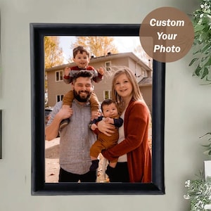 Wood Framed Photo, Custom Photo Print, Picture on Wood, Photo on Wood, Wood Framed Prints, Framed Wood Photo, Your Photo Printed Wood
