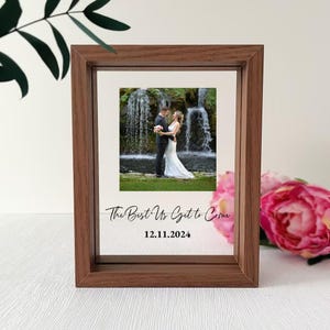 Custom Photo Acrylic Plaque With Frame, Personalized Picture Printing, Custom Photo Plaque, Photo Frame, Custom Couple Photo, Valentine Gift