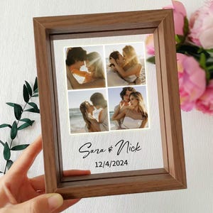 Custom Couples Photo Acrylic Plaque, Christmas gift, Personalized Picture Printing, Custom Photo Plaque, Photo Frame,Couple Photo Gifts
