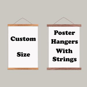 Houten posterhanger, fotolijst, fotolijst, printhanger, fotolijsten, posterlijst voor canvas muurkunst woondecoratie, lijst voor canvasafdrukken