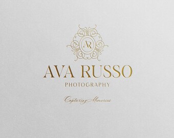 Luxury Logo Branding Suite //  Logo & Branding Package // Branding Kit // Italian Filigree // Professional // Semi - Custom Logo