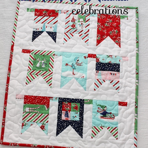 Summer Star Mini Quilt Paper Pattern Etsy