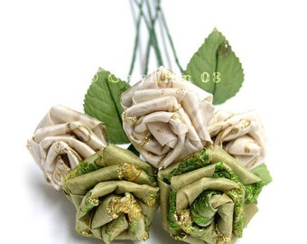 Green Rose Bouquet