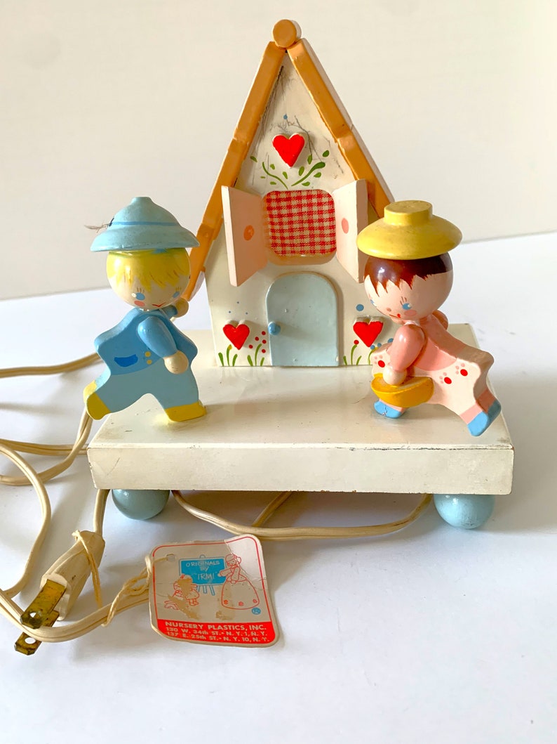 Vintage Originals by IRMI Night Light Lamp Nursery Plastics Etsy