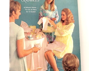 Vintage Hallmark Games For Baby Showers Booklet