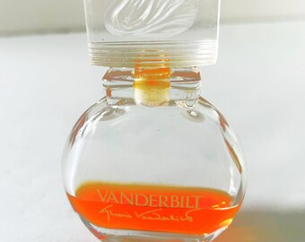 Vintage Vanderbilt parfumfles Swan Stopper