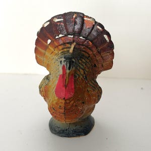 Vintage Gurley Thanksgiving Turkey Candle