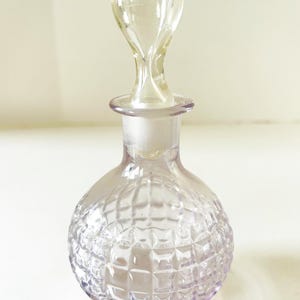 Vintage Perfume Bottle Lavender