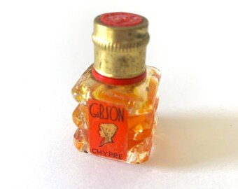 Vintage 4711 Gibson Chypre Miniature Perfume Bottle