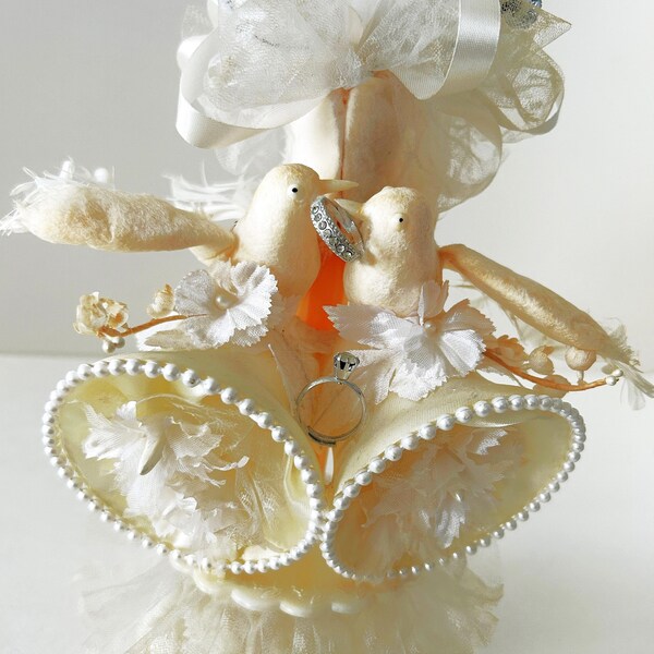 Dove Wedding Cake Topper Etsy