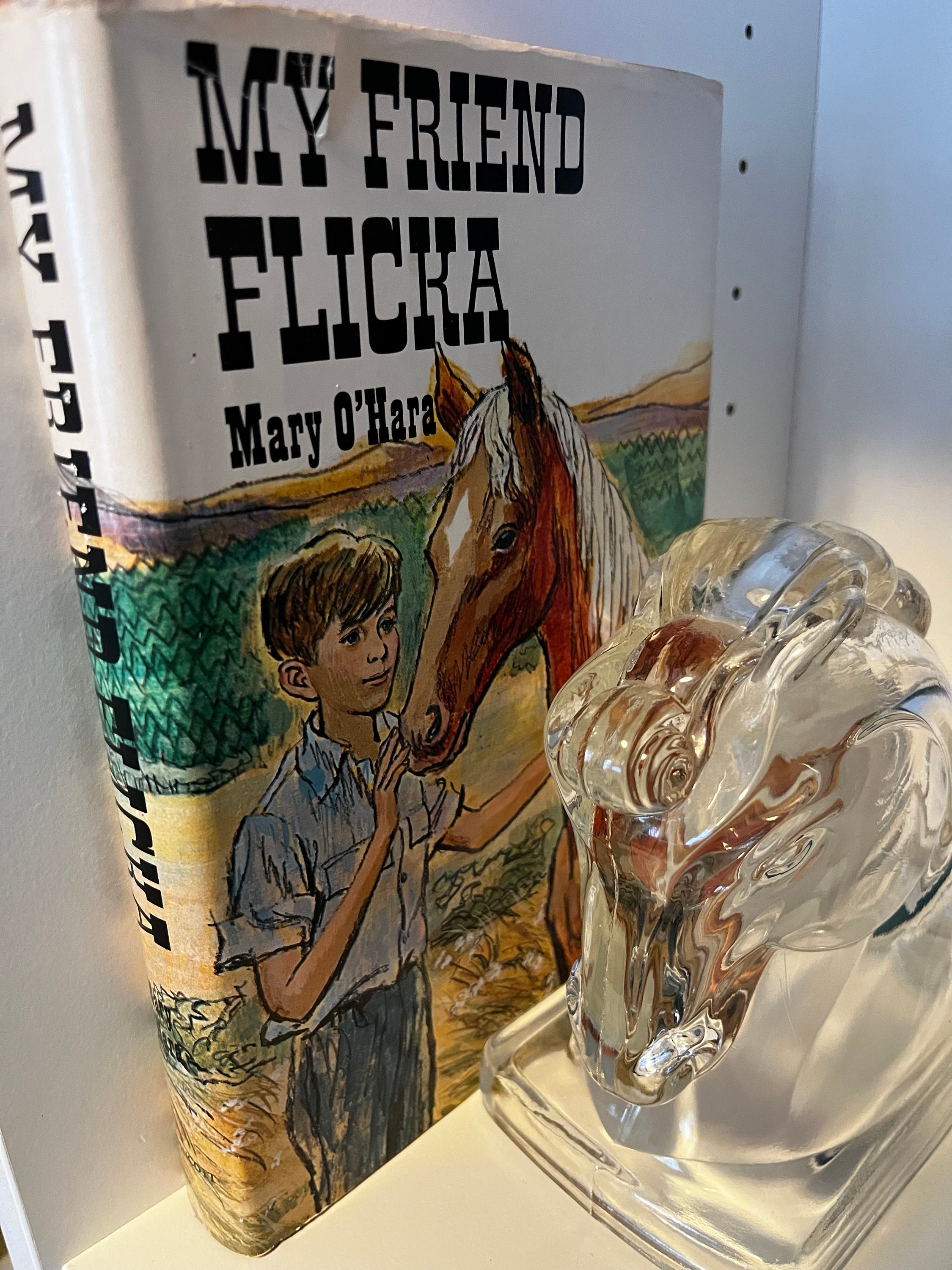 My Friend Flicka by Mary O’Hara - Vintage Hardcover Children’s Classic Book