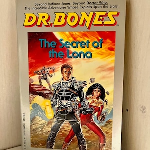 Dr. Bones - The Secret of the Lona by Stephen Leigh - Vintage Sci-fi Book - Science Fiction